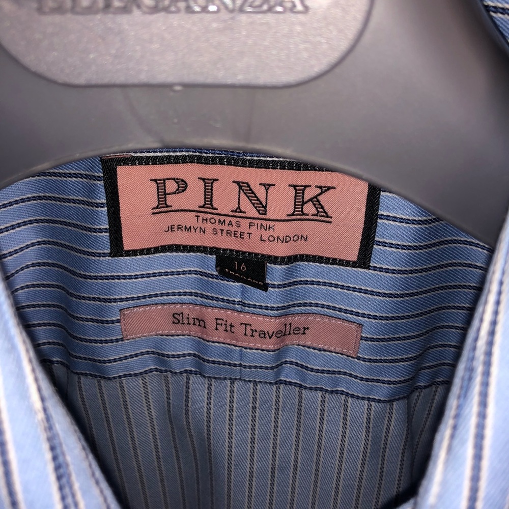 Men’s PINK Jermyn Street London Slim Fit Shirt